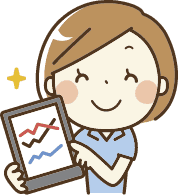 イメージ:お客様の状況を見ながらオススメが可能